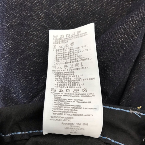 Levi’s 511 Skinny Fit Brand New Jeans for Big Boys - Picture 10 of 11